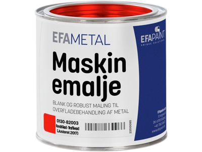 Maling RAL 3020 Trafikrød 0,75 Ltr.