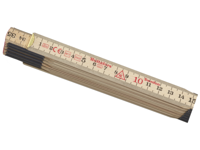 Tommestok mm/mm 59-2-12 Hultafors