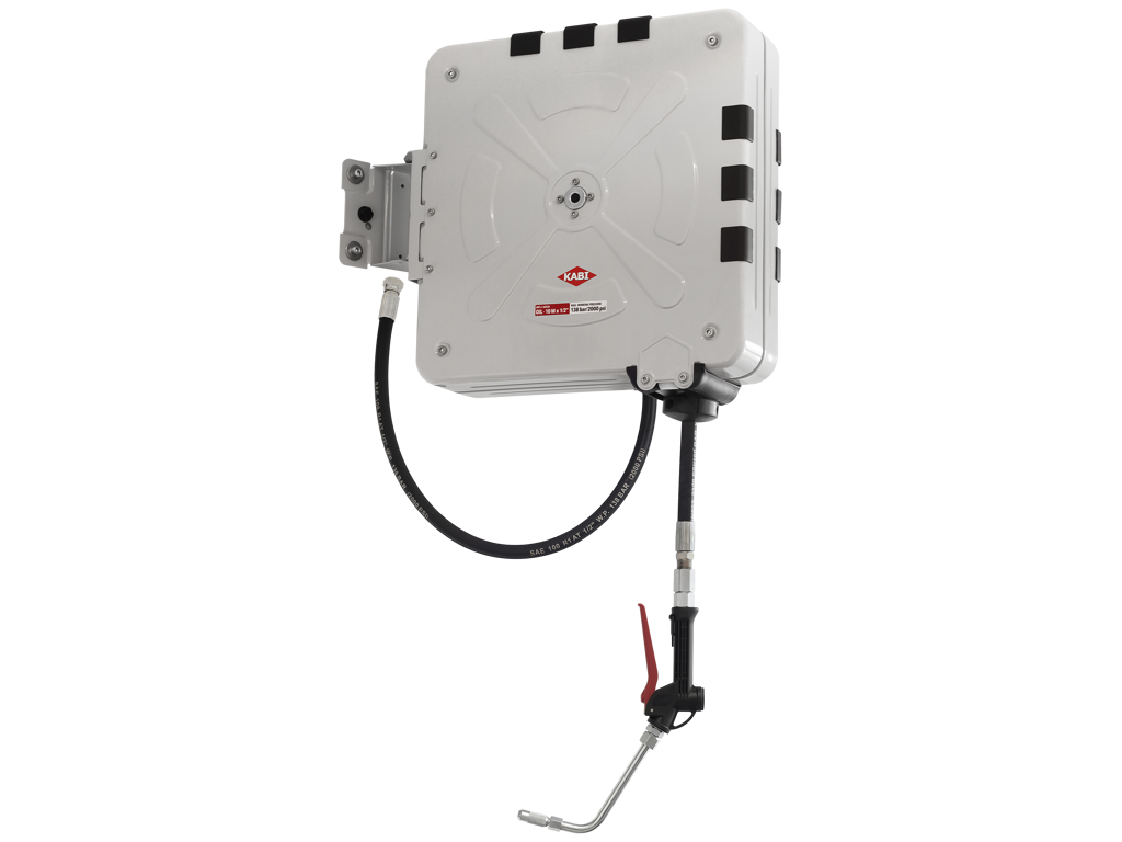 Slangeopruller 1/2" 10 mtr. Olie 138 bar