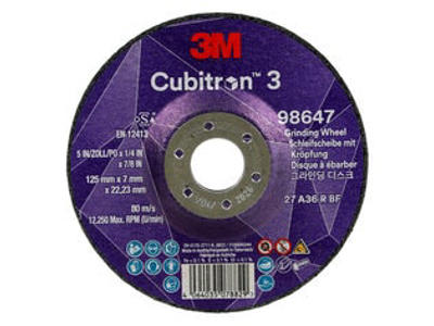 Slibeskive 125x7,0x22,2 Cubitron 3
