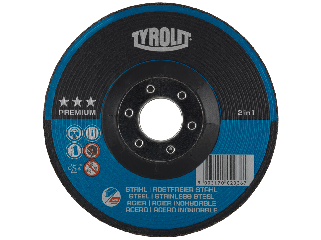Premium Slibeskive Tyrolit 27E