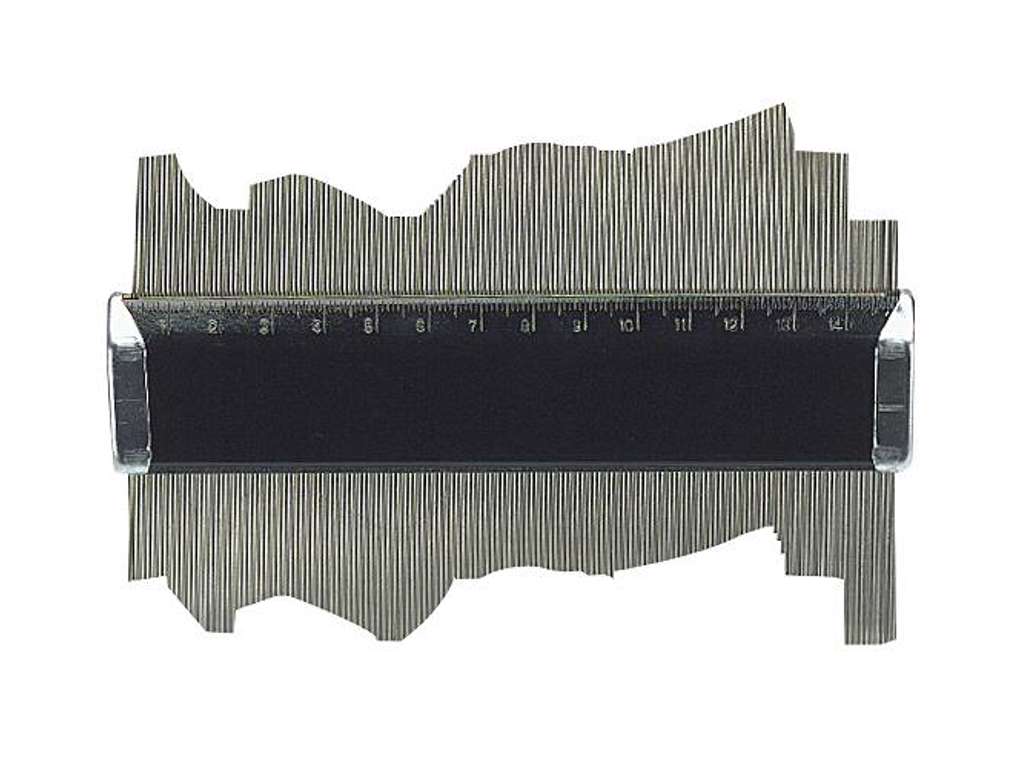 Profilskabelon / konturmåler 150 mm