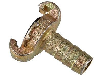 Klokobling 1/2" Slangestuts galv.