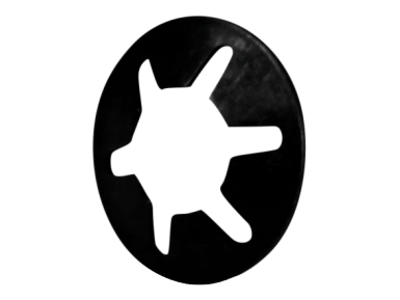 Starlock skive 25mm aksel 