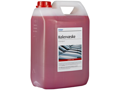 Kølervæske 5 ltr  RØD