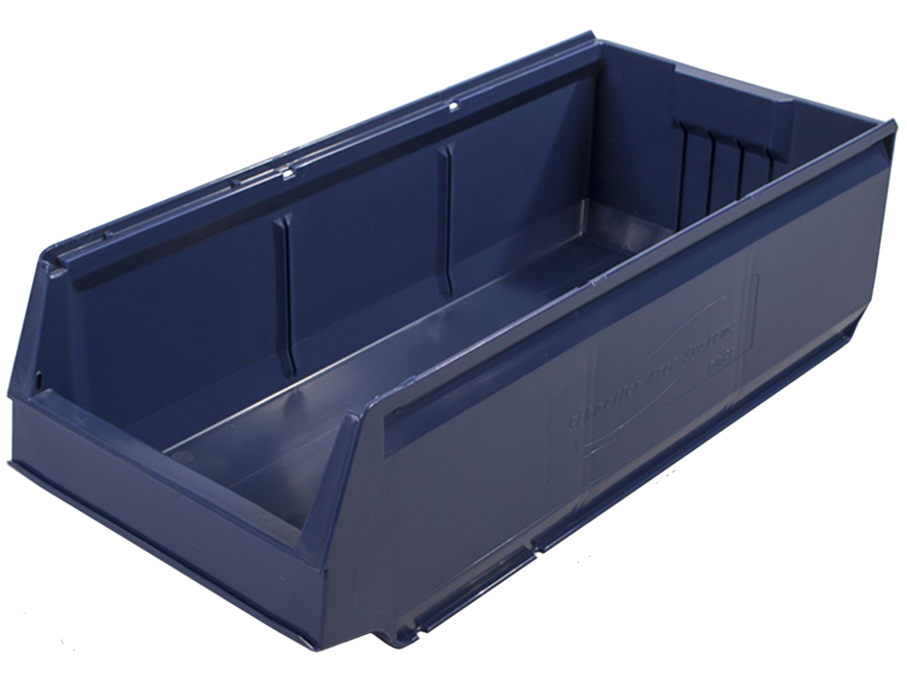 Arca kasse 9069 500x230x150 mm blå plast