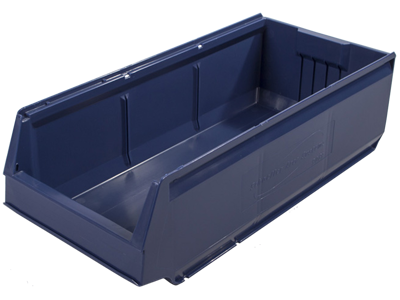 Arca kasse 9069 500x230x150 mm blå plast
