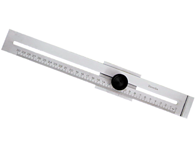 Opmærkningslære 0-300mm x 0,1