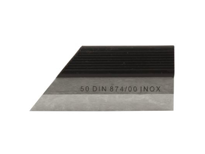 Hårlineal 100 mm DIN 874/00