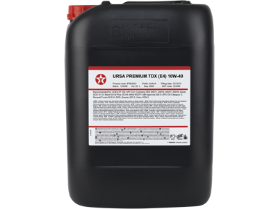 Motorolie Ursa TDX 10W/40 20ltr