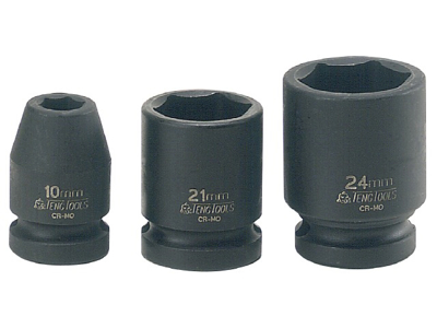 Slagtop 1/2"-1" 6-kt Tengtools