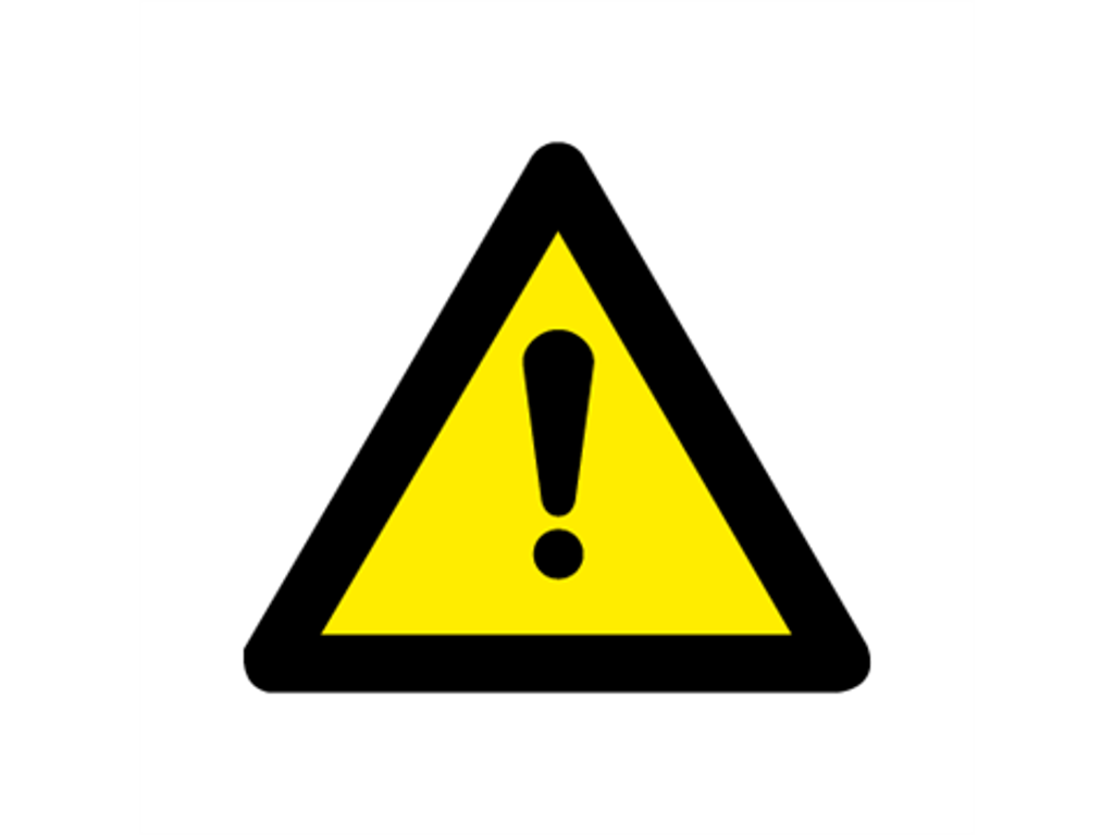 Giv Agt - advarselsskilt 50x50mm (10stk)