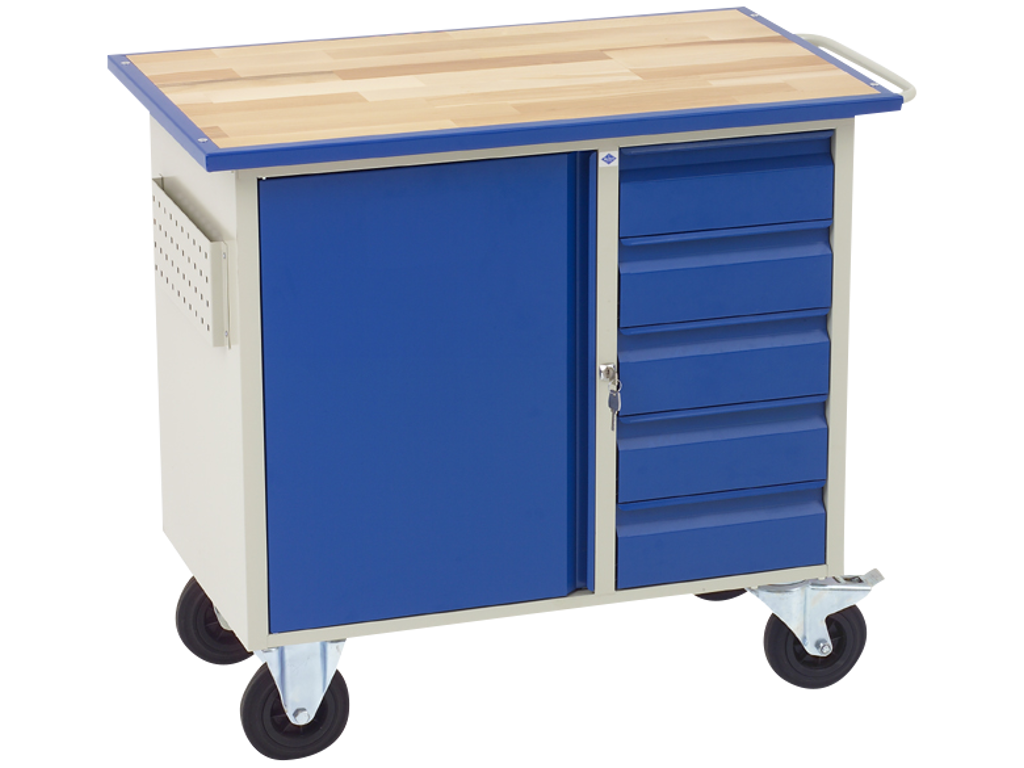 Værkstedsvogn VV-3 Blika med 5 skuffer