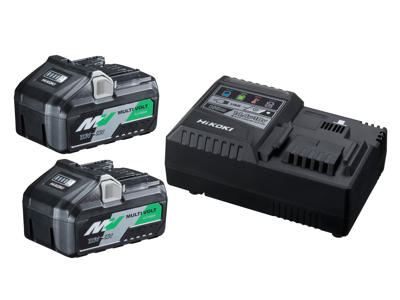 Batteripakke HiKoKi 2×BSL36B18X + lader