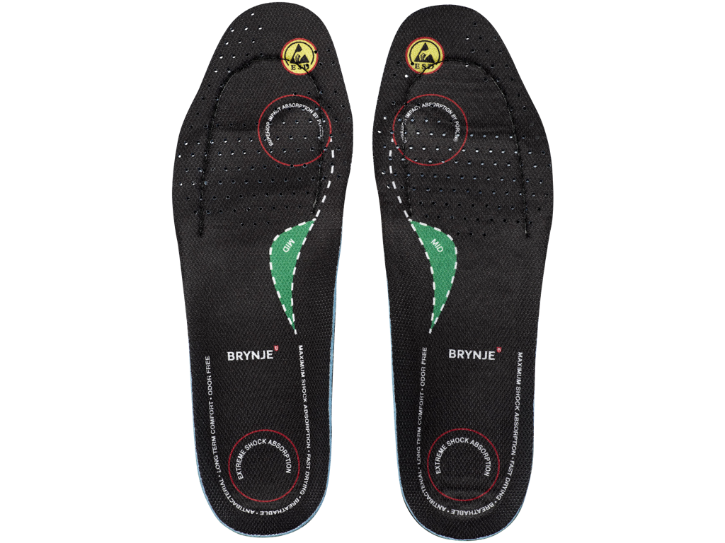 Brynje Indlægssåler - Medium Svang