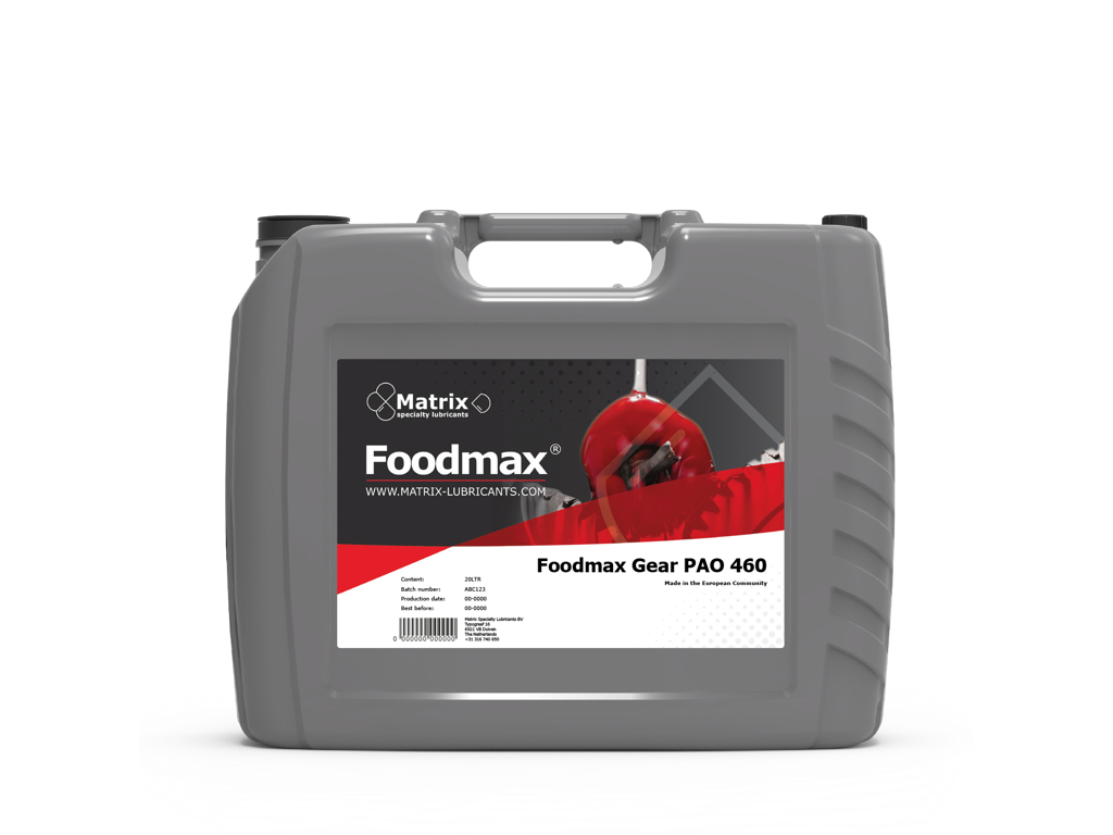 Gearolie Foodmax PAO 460 20ltr Matrix
