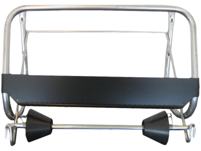 Vægstativ 40 cm metal for papirrulle