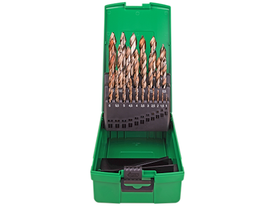 Borkasse 1-13 mm HSSE Co5 m/flowstep DJ