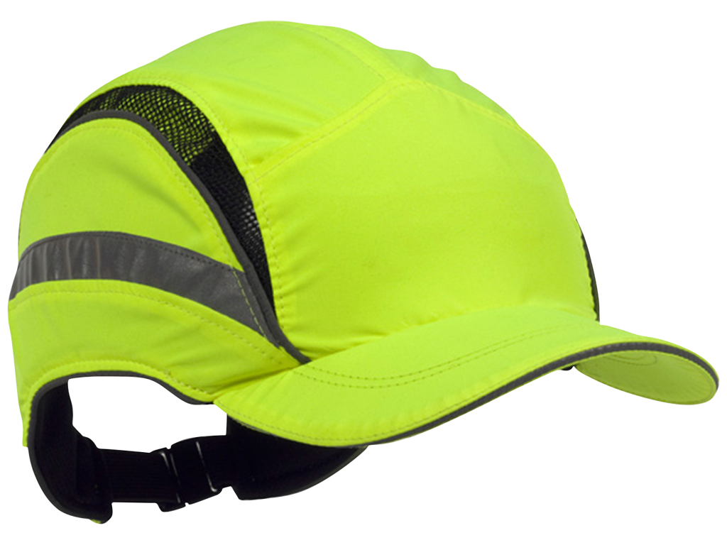 Bump Cap First Base 3 Hi-Vis gul