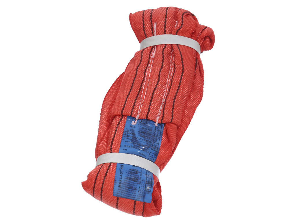 Rundsling Rød 8/16 mtr.