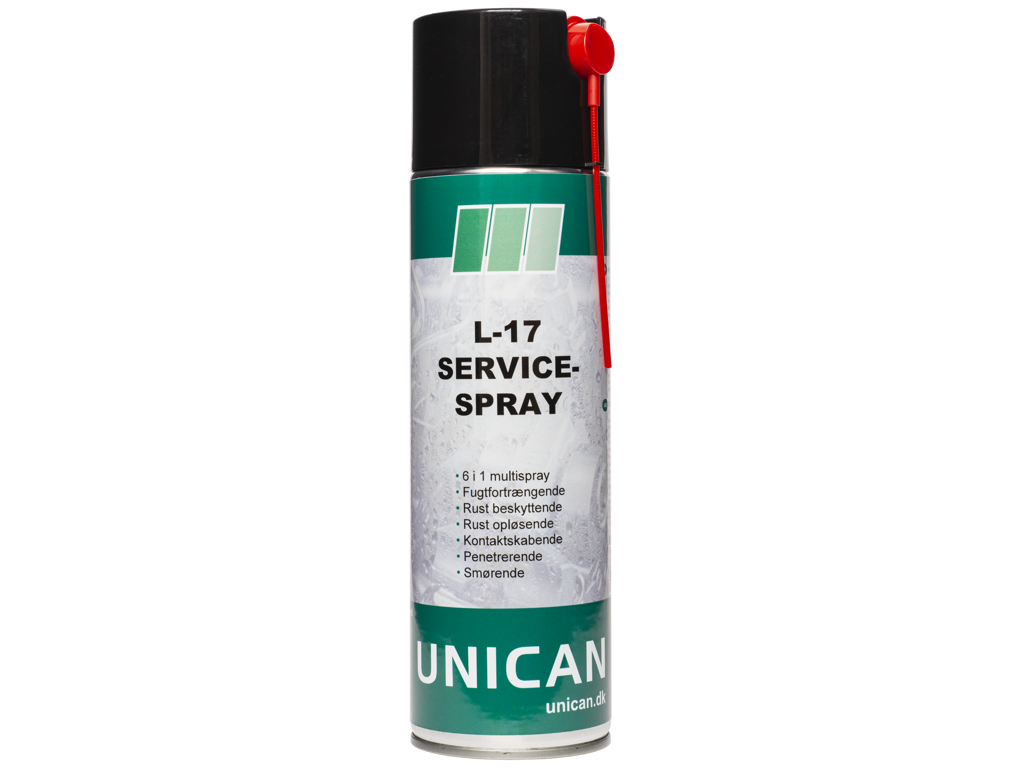 Unican L-17 Servicespray 500ml.