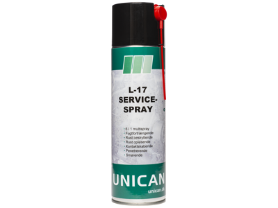 Unican L-17 Servicespray 500ml.