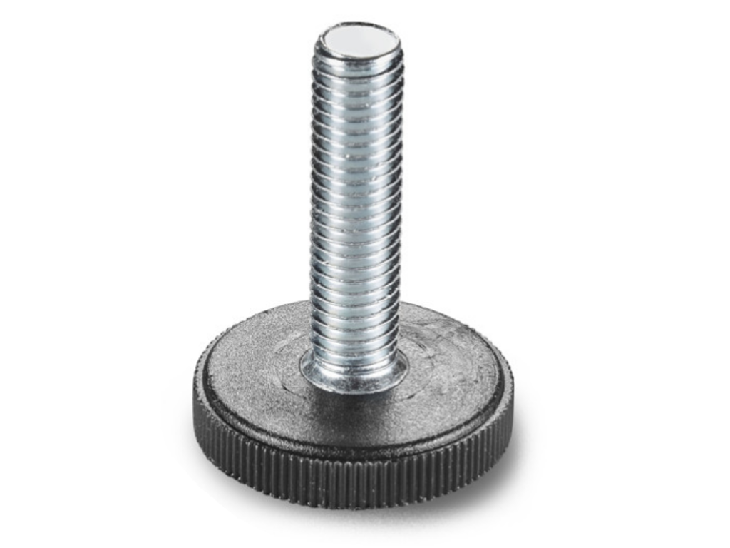 Stilleskrue Ø38 10x45mm PA Sort