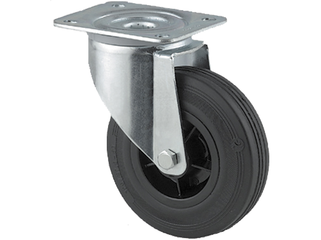 Hjul 3470 PVR 200 P63 drejelig