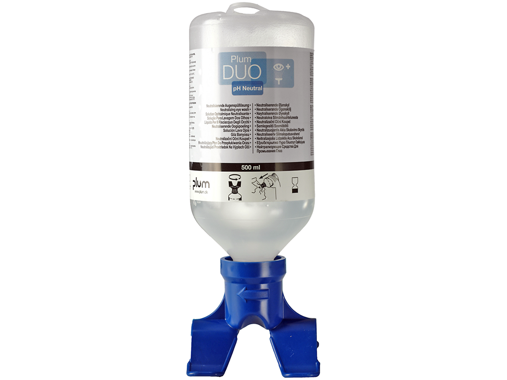 Plum øjenskyller Duo 500ml Blå 4801
