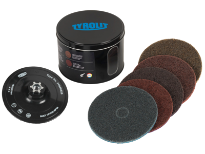 Slibesæt SCM-kit 125mm 6 dele i dåse