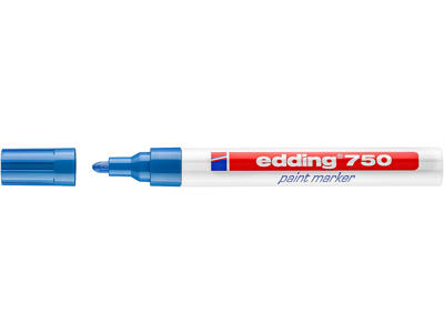 Tusch Blå edding 750 