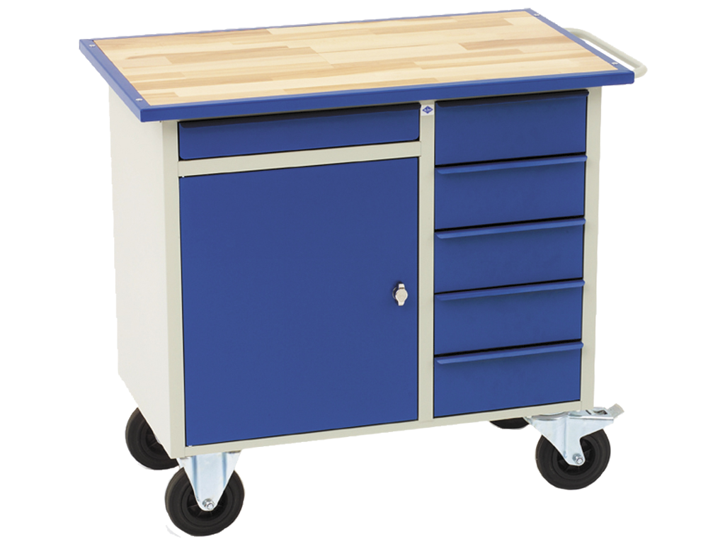 Værkstedsvogn VV-2 Blika med 6 skuffer