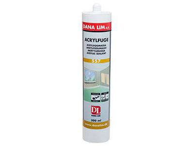 Dana 557 Acryl fugemasse Grå 300ml