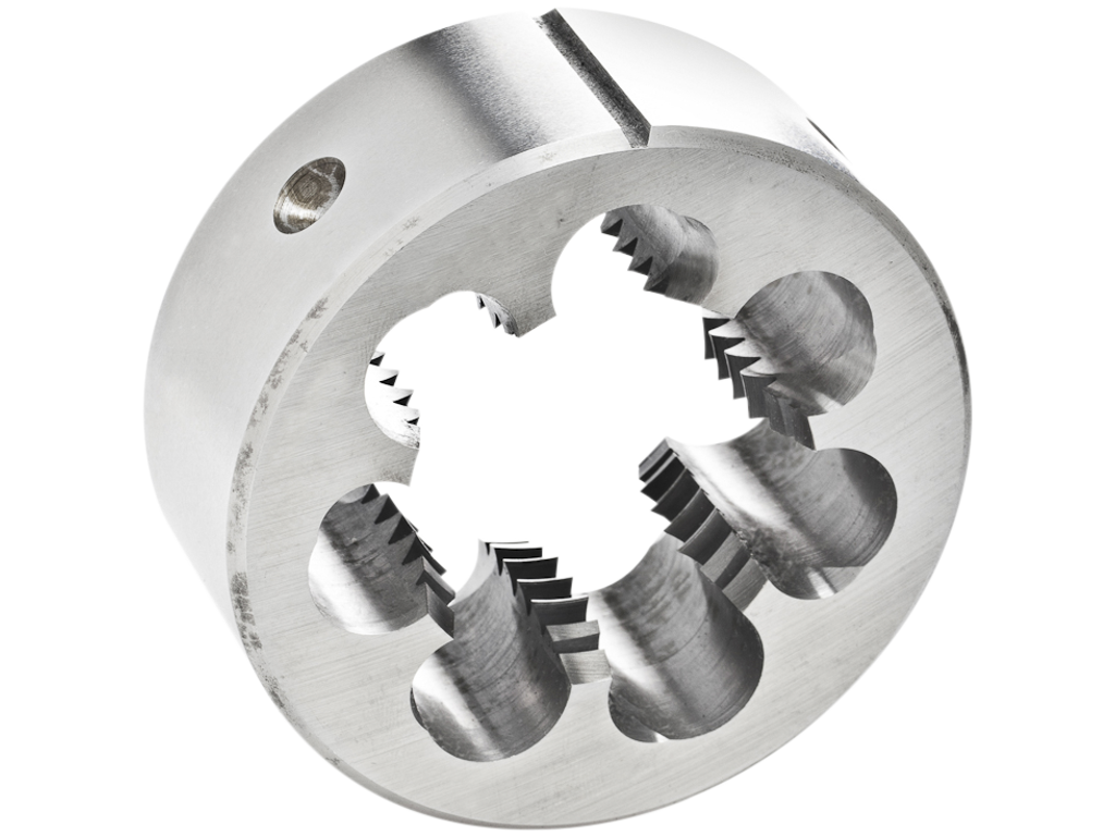 Bakke 1-1/8"UNC HSS rund