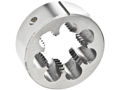 Bakke 1-1/8"UNC HSS rund