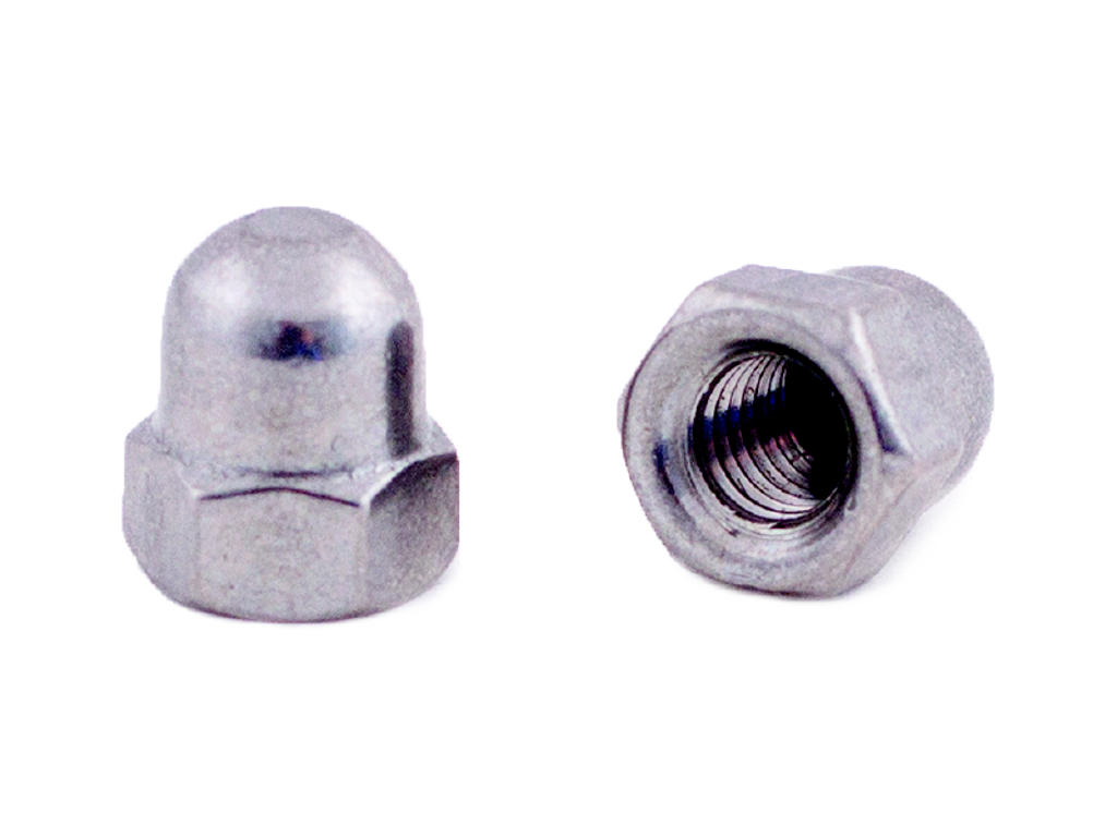 Topmøtrik M3 A4 DIN1587