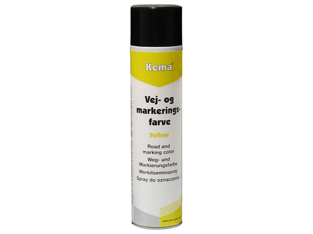 Stribemaling Gul 600ml Kema