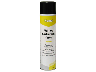Stribemaling Gul 600ml Kema