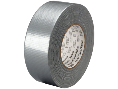 Tape 48mm x 55 mtr Lærred 3M 3939 Sølv