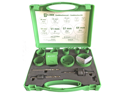 Hulsavesæt Ø19-64mm Bi-Metal DJ Tools