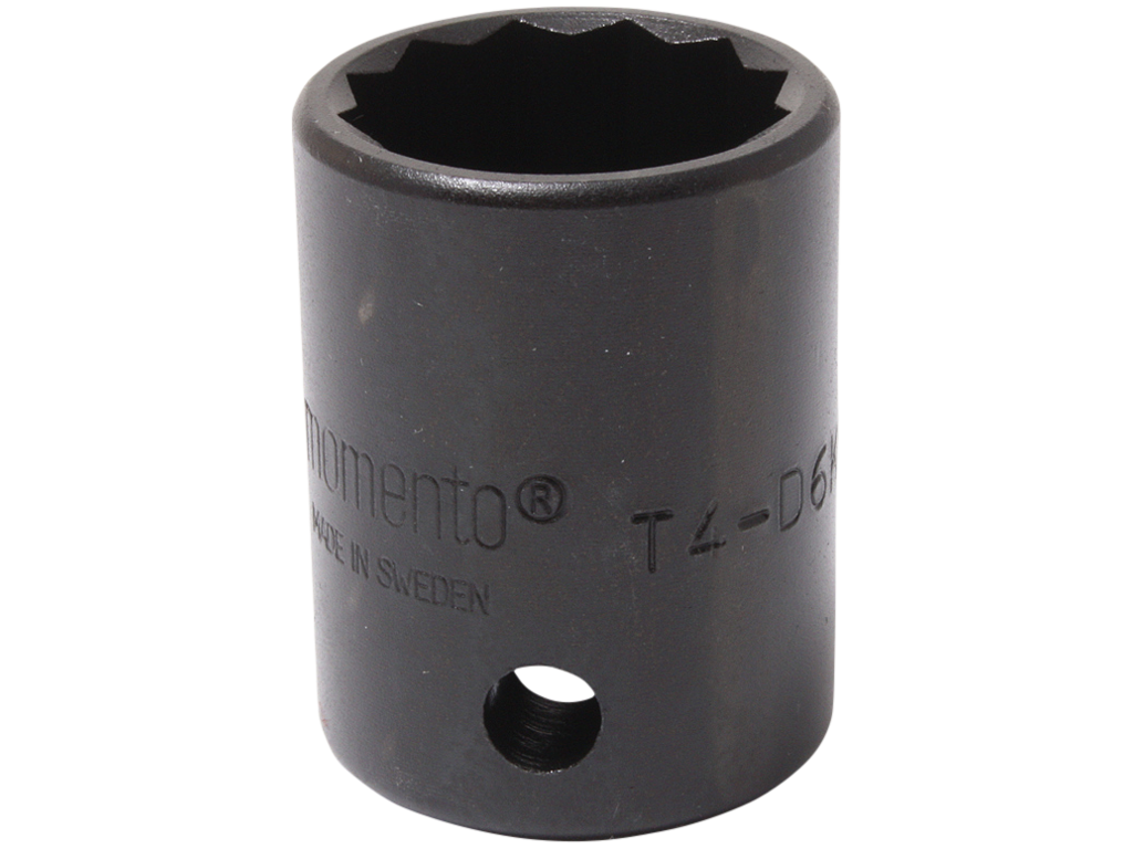 Slagtop 1/2" x 21 12-Kantet kort model
