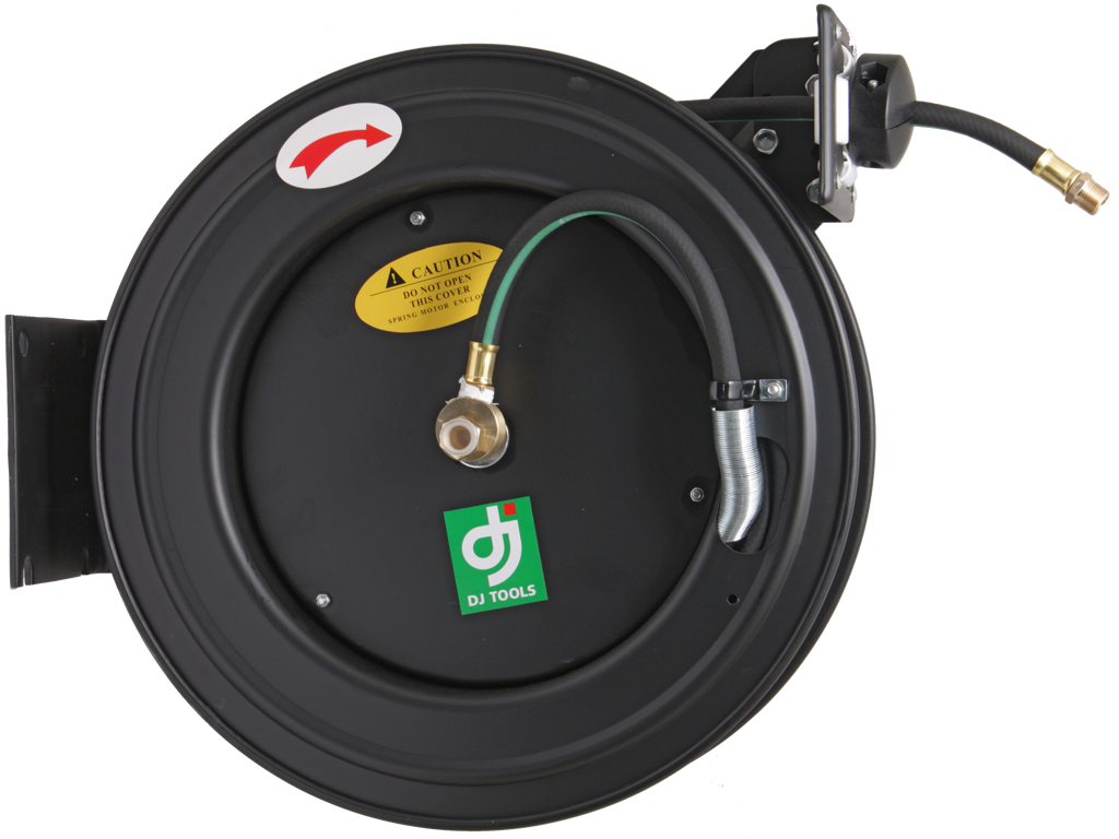 Slangeopruller 3/8" 15mtr  luft DJ Tools