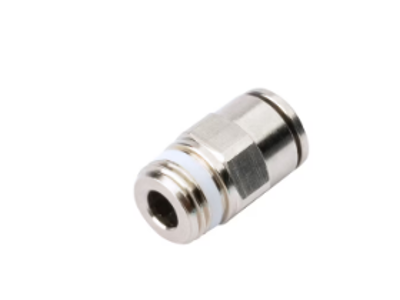 LAPF M1/4 SW kobling for nylonrør 8mm