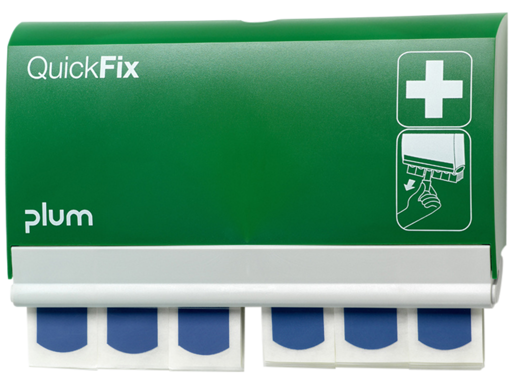 Dispenser Plum Quickfix m/90stk. sporbare plastre