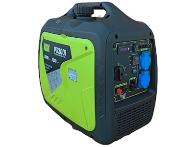 Generator KGK P-3200i 3,2 kW Lydsvag