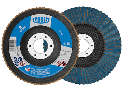 Lamelslibeskive Ø125 - Tyrolit Basic 27CLA