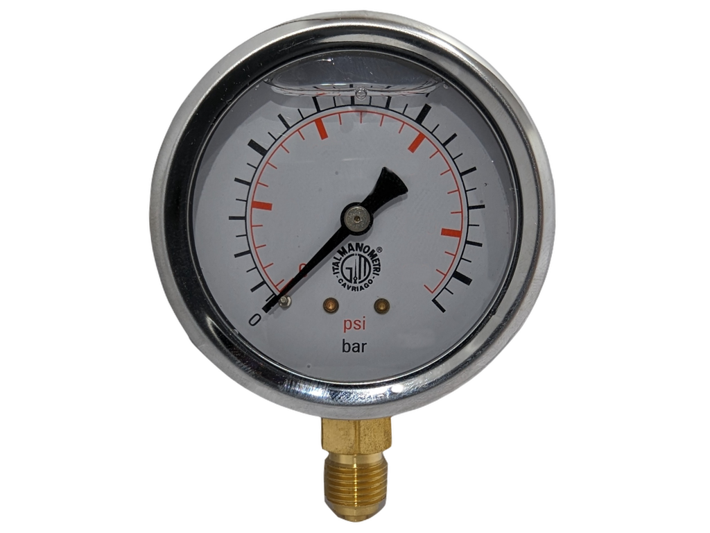 Manometer G63 0-10 bar 1/4"RG nedad