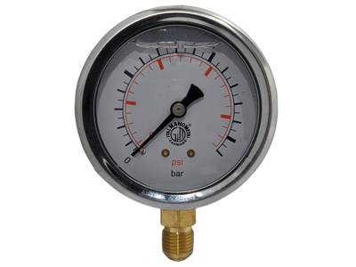 Manometer G63 0-60 bar 1/4" RG nedad