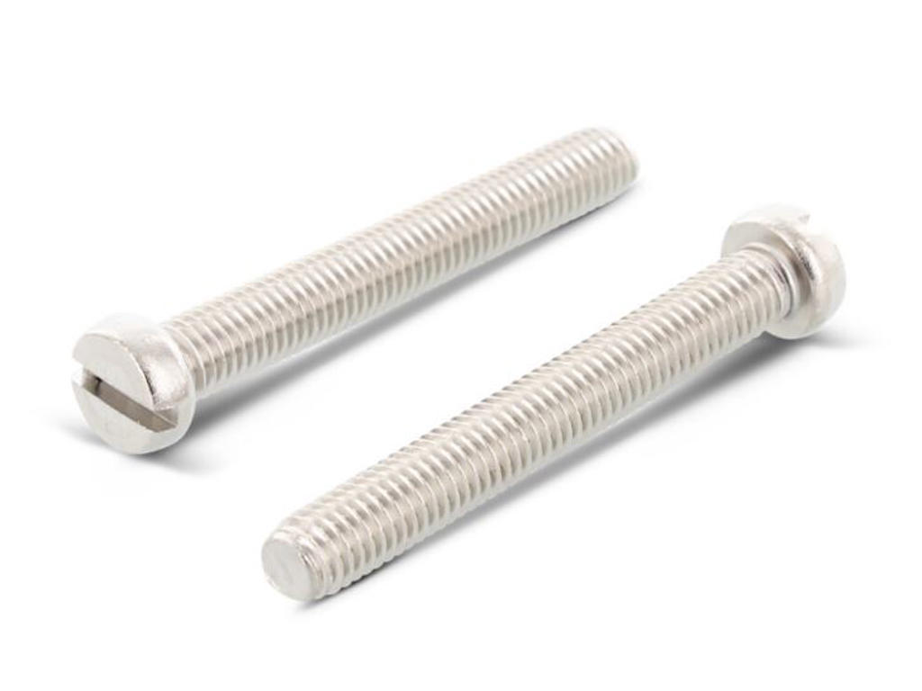 Maskinskrue M5x20 A2 CH kærv DIN84