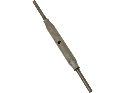 Vantskrue 20mm varmtgalv med svejseender